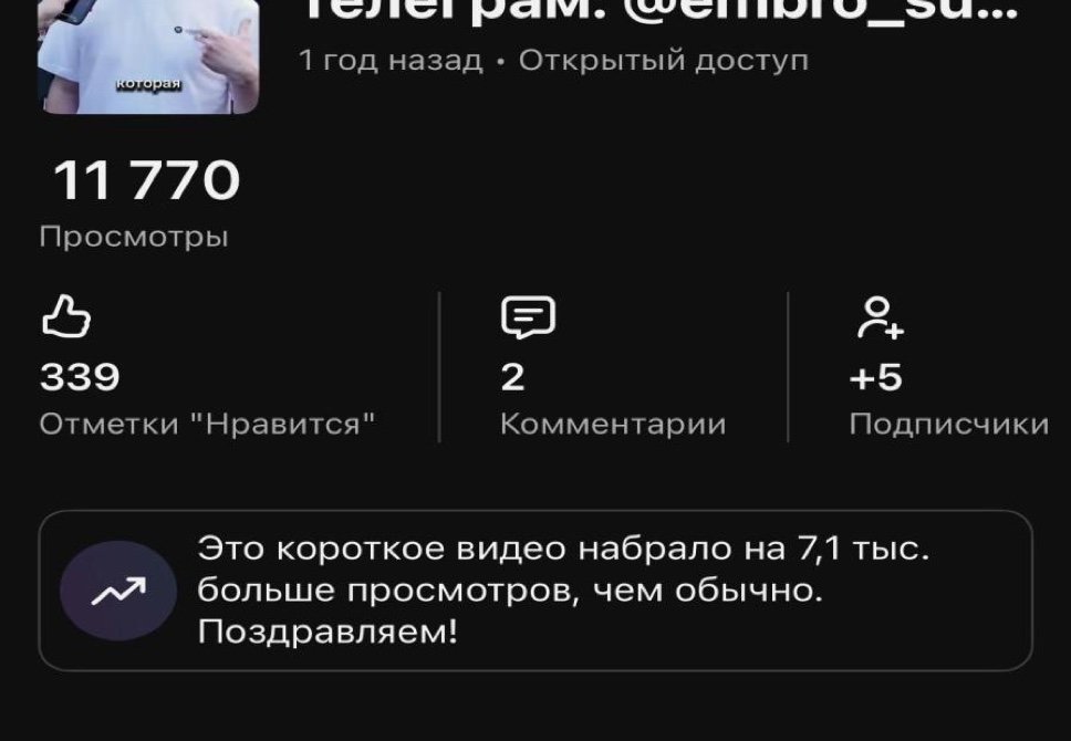 Shorts — 11 770 просмотров